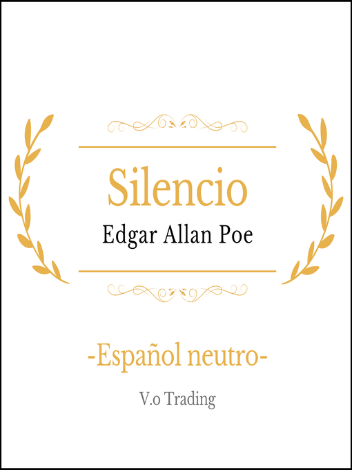 Title details for Silencio by Edgar Allan Poe - Available